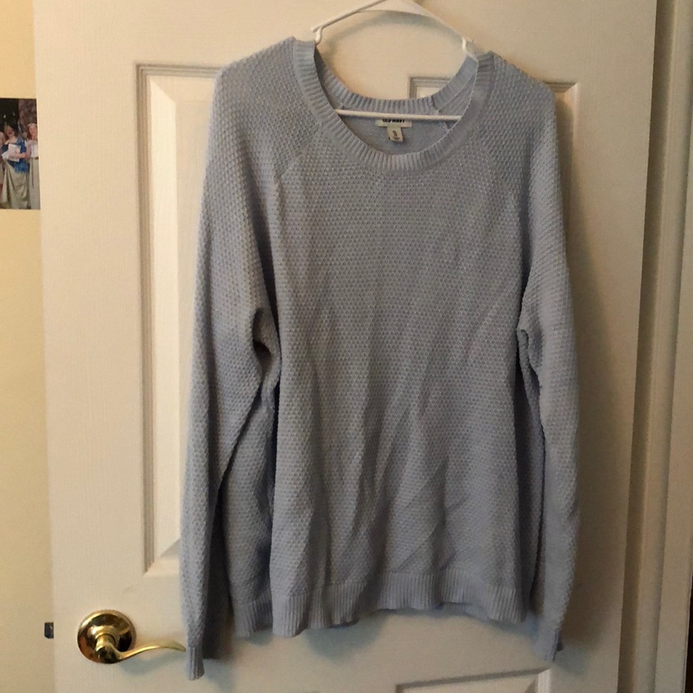 Blue sweater